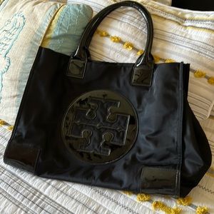 Tory Burch Ella Black Tote